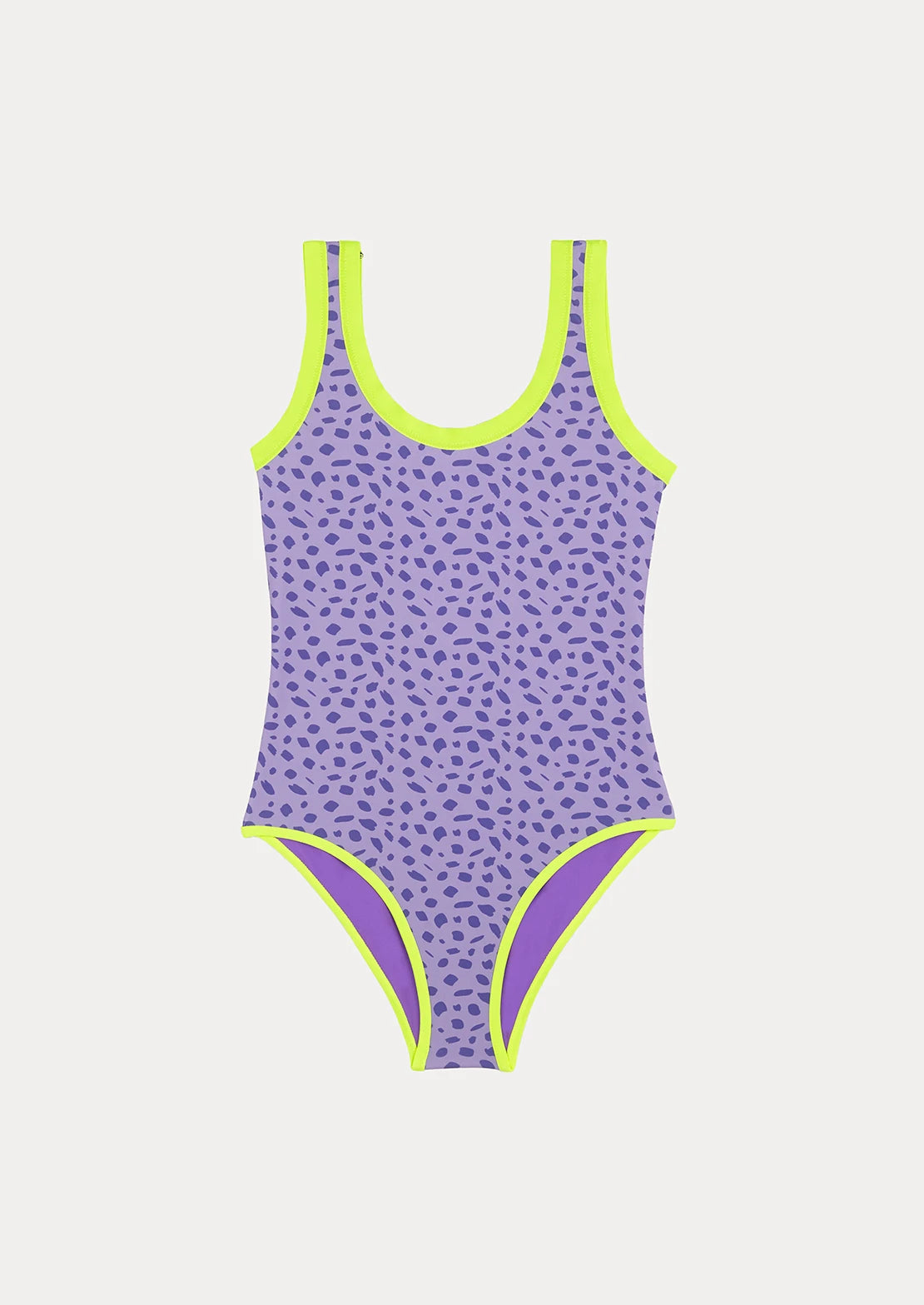 Bañador de To the Moon modelo Print Lila ideal para niñas y teens.