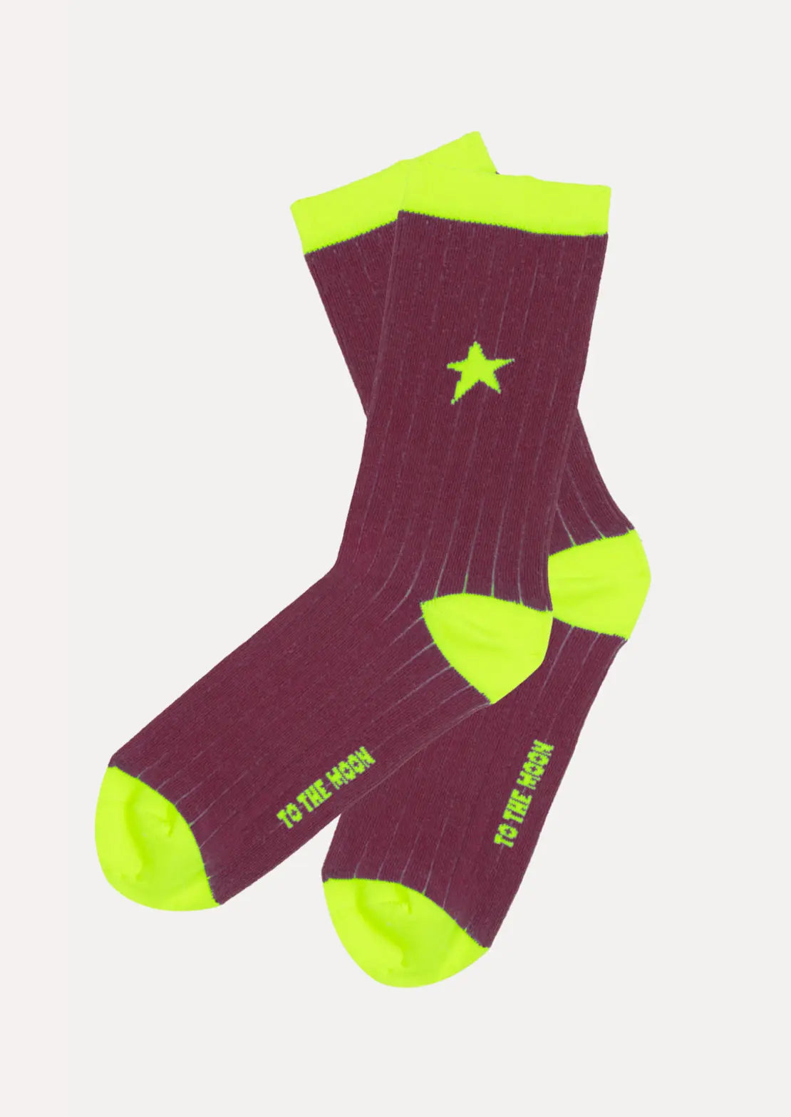 CALCETINES CANALÉ BURDEOS