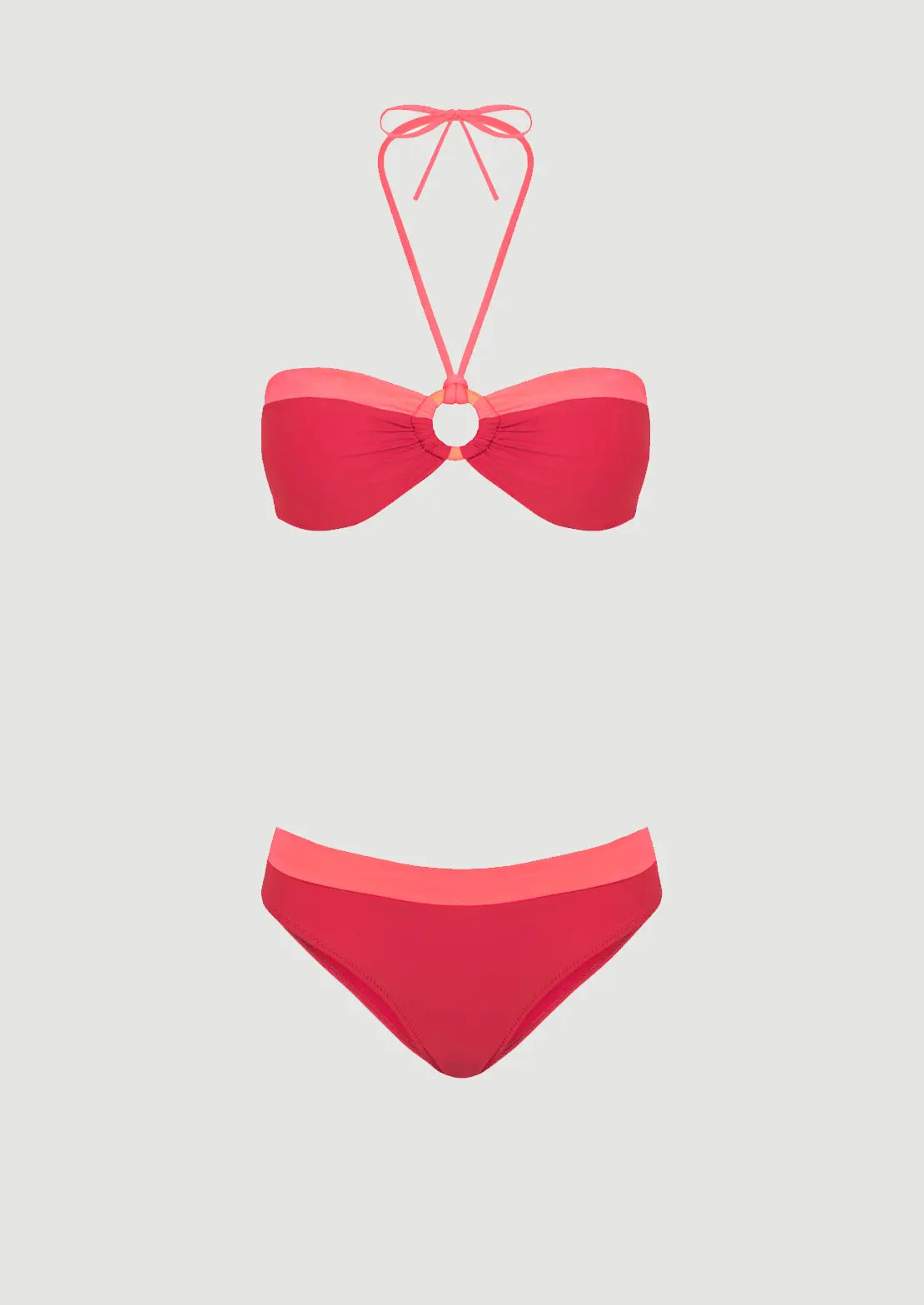 Silueta del bikini Bond Cherry sobre fondo blanco para mujer y adolescentes de To the Moon