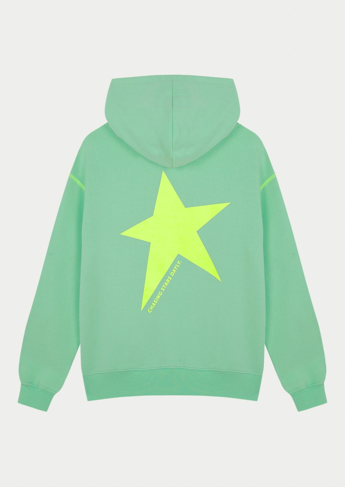 HOODIE VERDE MINT capucha y bolsillo canguro de To the Moon