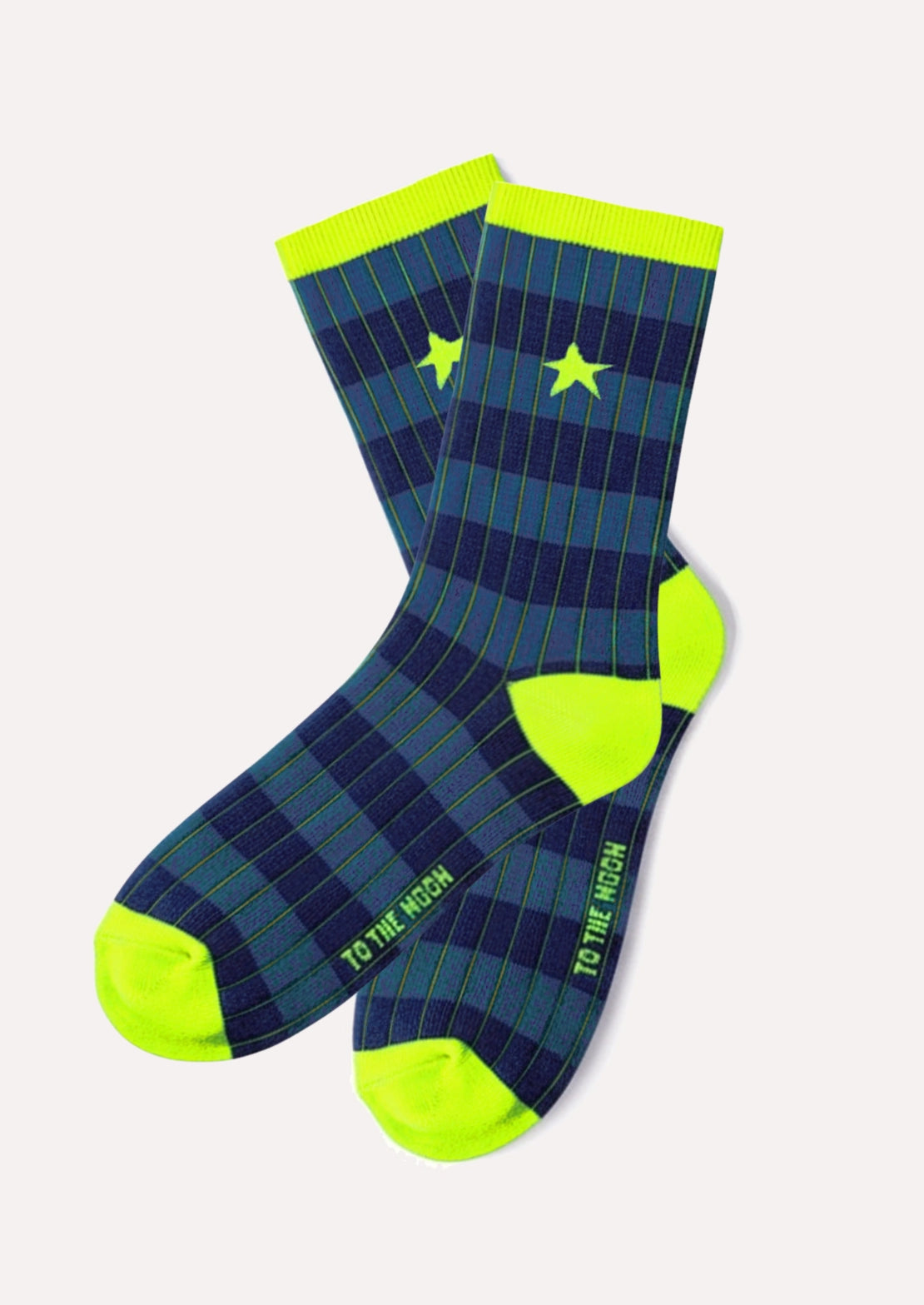 CALCETINES CANALÉ RAYAS AZULES