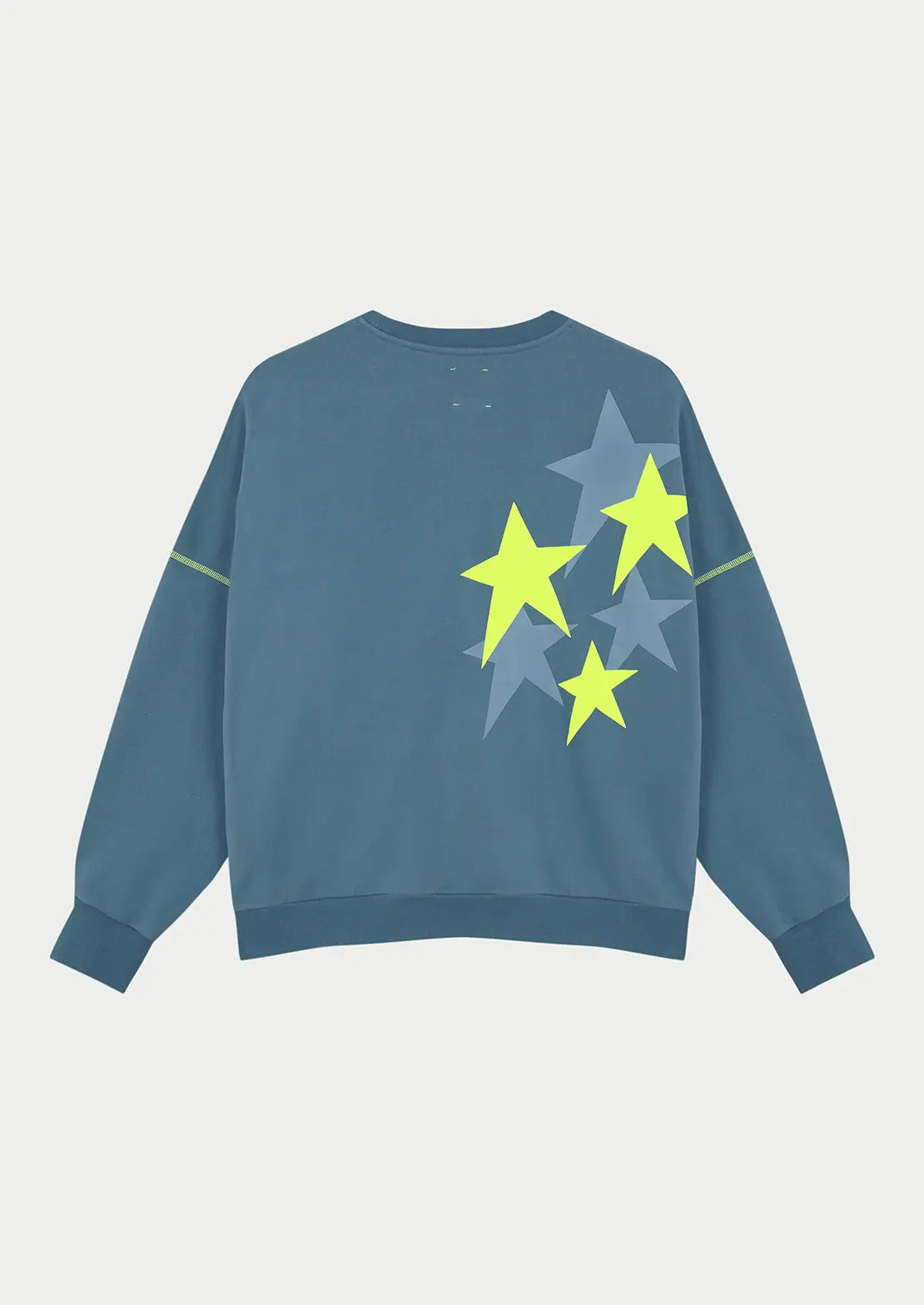 Sudadera color azul ideal para teens de To the Moon. Algodón 100% Sweat Cosmos Blue
